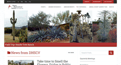 Desktop Screenshot of deserthorticulturalsociety.org